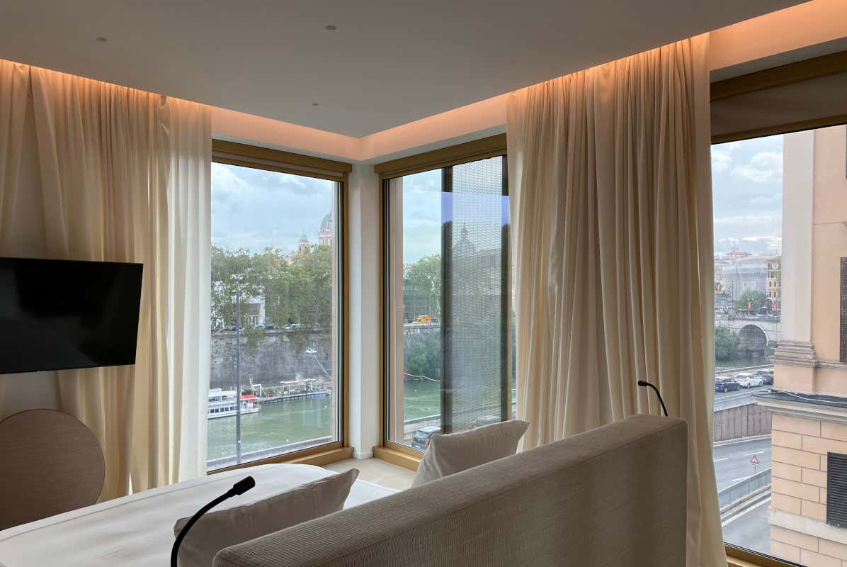 The First Musica, vista sul Tevere con le note nelle orecchie